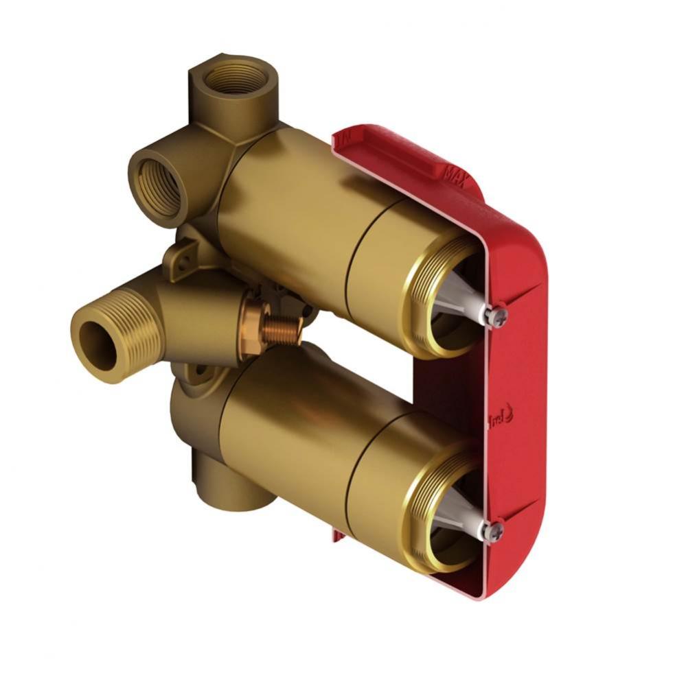 3/4'' Therm & Pressure Balance Rough-in Valve Multi-Function System