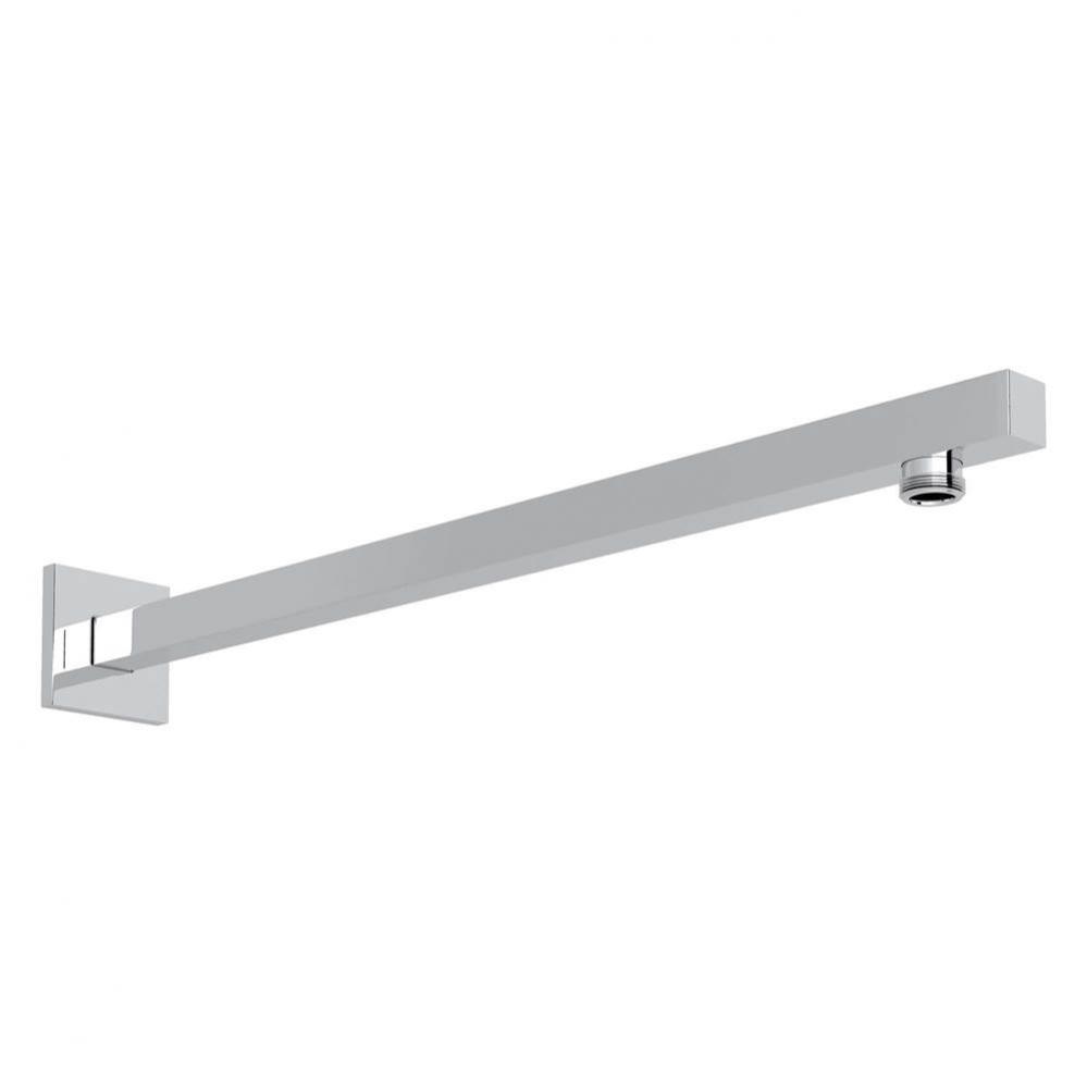 17'' Reach Wall Mount Shower Arm With Square Escutcheon