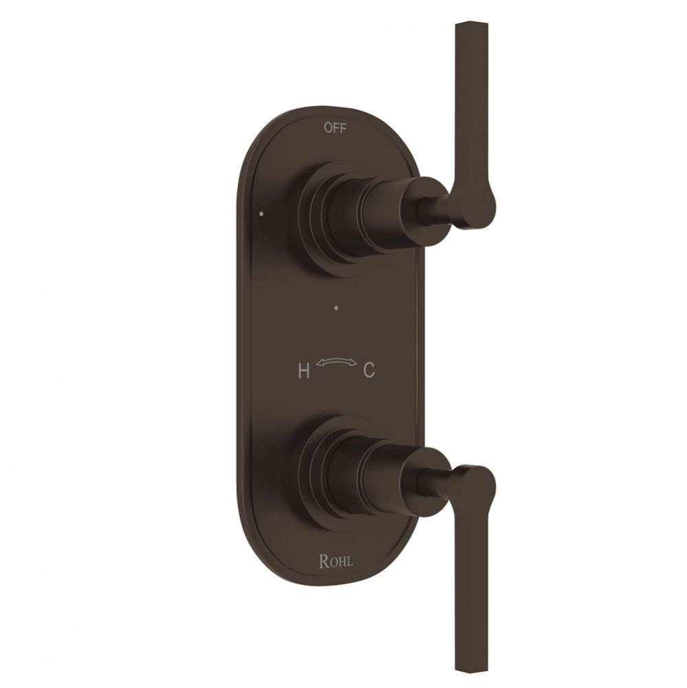 Lombardia® 1/2'' Thermostatic Trim with Diverter