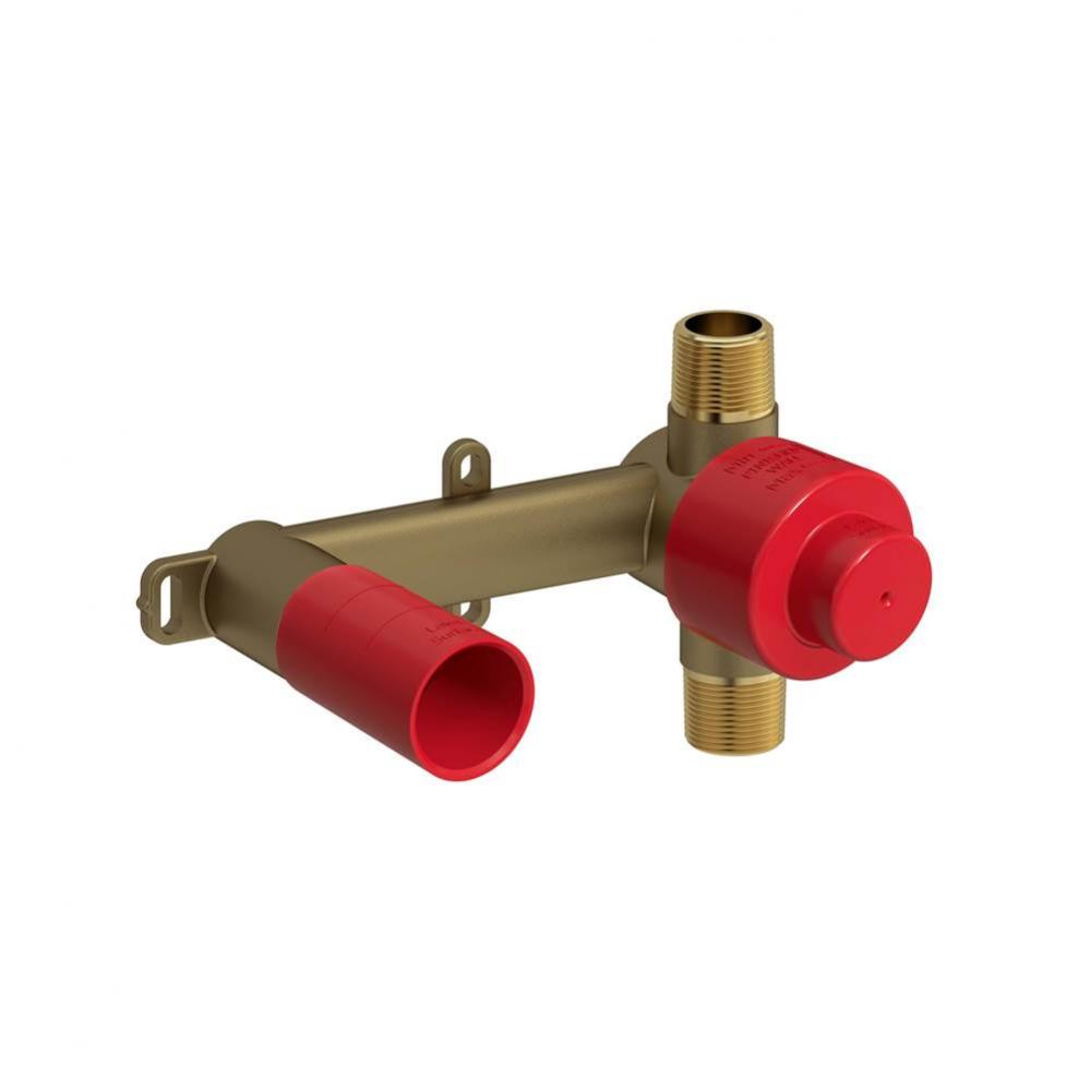 Wall Mount Widespread Rough-in Valve