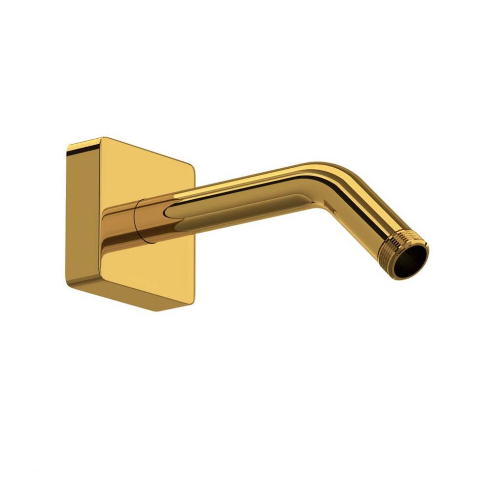 7'' Reach Wall Mount Shower Arm With Square Escutcheon