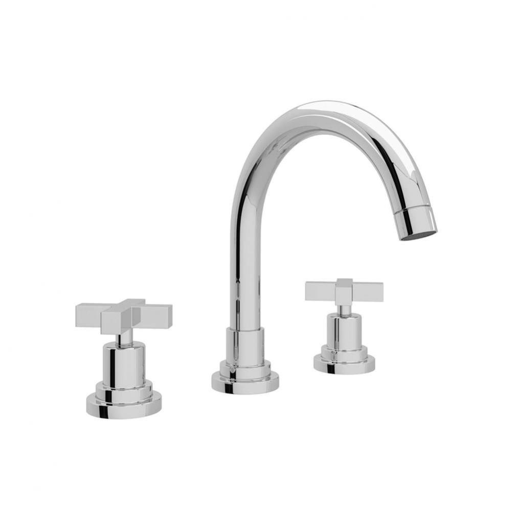 Lombardia® Widespread Lavatory Faucet With C-Spout