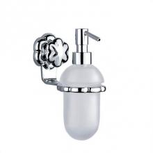 Rohl 600.00.006.APC - Florale And Minarett Wall Mounted Soap Dispenser In Polished Chrome
