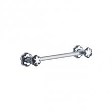 Rohl 600.00.031.APC - Florale 18'' Wall Mounted Towel Bar In Polished Chrome