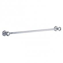 Rohl 600.00.040.APC - Florale 30'' Wall Mounted Towel Bar In Polished Chrome