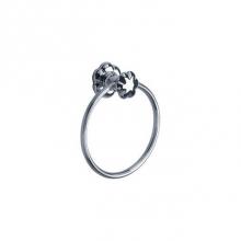 Rohl 600.00.047.APC - Florale Towel Ring In Polished Chrome