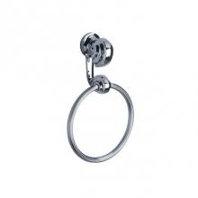 Rohl 601.00.047.APC - Muschel Towel Ring In Polished Chrome