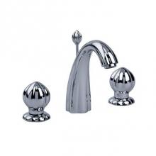 Rohl 603.30.300.SNS-2 - Minarett Widespread Lavatory Faucet In Sunshine With Metal Handles