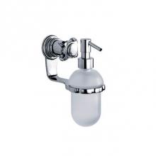 Rohl 607.00.006.PL - Aphrodite Wall Mounted Soap Dispenser In Platinum