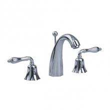 Rohl 608.30.300.APC-2 - Albano Widespread Lavatory Faucet In Polished Chrome With Lever Handles