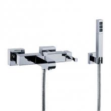 Rohl 623.20.500.SNS - Turn Series Single Lever Wall Mounted Exposed Trim Set In Sunshine