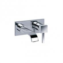 Rohl 627.20.360.SNS-2 - Empire Wall Mounted Single Lever Lavatory Faucet Trim Only With 8 1/4'' (210Mm) Spout An