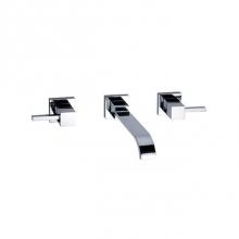 Rohl 627.30.360.APC-12-2 - Empire Royal Crystal Wall Mounted Widespread Lavatory Faucet Trim Only With 8 1/4'' (210
