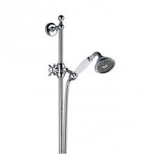 Rohl 629.13.300.APC - 1909 Series 33'' Sliding Rail Shower Set With Handshower And Hose In Polished Chrome