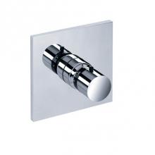 Rohl 634.40.555.APC - Jorger Charlestone Sqare 3/4 Inch Thermostatic Trim without Volume Control