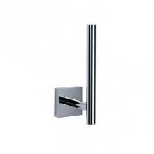 Rohl 634.00.015.APC - Charleston Square Wall Mounted Spare Toilet Paper Holder In Polished Chrome