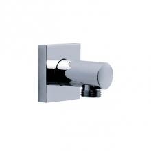 Rohl 634.13.150.APC - Charleston Square Wall Outlet For Handshower In Polished Chrome