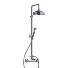 Rohl 637.20.265.PN - Cronos Wall Mounted Exposed Thermostatic Shower With Lever Handles In Polished Nickel