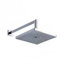 Rohl 649.13.970.APC - Empire Ii And Turn 8'' Square Shower Rose Showerhead In Polished Chrome