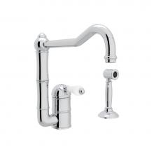 Rohl A3608LPAPC-2 - Rohl Country Kitchen Single Hole Faucet