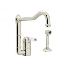 Rohl A3608LPPN-2 - Rohl Country Kitchen Single Hole Faucet