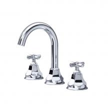 Rohl PN08D3XMAPC - Palladian® Widespread Lavatory Faucet With C-Spout