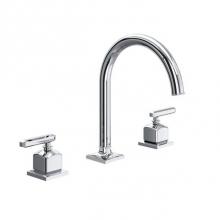 Rohl AP08D3LMAPC - Apothecary™ Widespread Lavatory Faucet With C-Spout