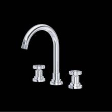 Rohl CP08D3IWAPC - Campo™ Widespread Lavatory Faucet With C-Spout