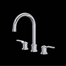 Rohl U.AR08D3HTAPC - Armstrong™ Widespread Lavatory Faucet With C-Spout