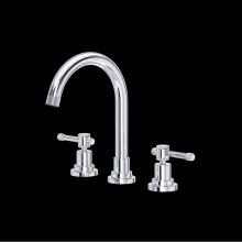 Rohl CP08D3ILAPC - Campo™ Widespread Lavatory Faucet With C-Spout