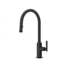 Rohl AP55D1LMMB - Apothecary™ Pull-Down Kitchen Faucet With C-Spout