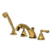 Rohl A1904LMULB - Palladian® 4-Hole Deck Mount Tub Filler