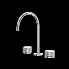 Rohl AM08D3IWAPC - Amahle™ Widespread Lavatory Faucet With C-Spout