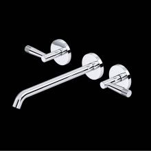 Rohl TAM06W3LMAPC - Amahle™ Wall Mount Tub Filler Trim With C-Spout