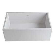 Rohl MS3018WH - Shaker™ 30'' Single Bowl Farmhouse Apron Front Fireclay Kitchen Sink