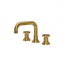 Rohl A3318IWULB-2 - Campo™ Widespread Lavatory Faucet With U-Spout