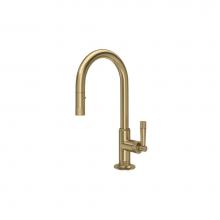 Rohl MB7930SLMAG-2 - Graceline® Pull-Down Bar/Food Prep Kitchen Faucet With C-Spout