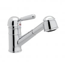 Rohl R77V3SAPC - Rohl Single Metal Lever Country Kitchen Faucet