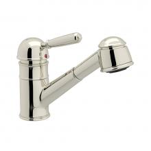 Rohl R77V3SPN - Rohl Single Metal Lever Country Kitchen Faucet