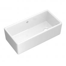 Rohl MS3618WH - Shaker™ 36'' Single Bowl Farmhouse Apron Front Fireclay Kitchen Sink