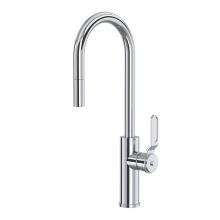 Rohl MY65D1LMAPC - Myrina™ Pull-Down Bar/Food Prep Kitchen Faucet With C-Spout