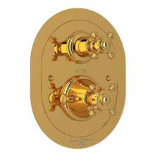 Rohl U.5757X-ULB/TO - Georgian Era™ 3/4'' Oval Thermostatic Trim With Volume Control