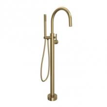 Rohl TTE06HF1LMAG - Tenerife™ Single Hole Floor Mount Tub Filler Trim
