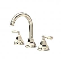 Rohl PN08D3LMPN - Palladian® Widespread Lavatory Faucet With C-Spout
