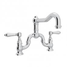 Rohl A1420LMAPC-2 - Rohl Country Kitchen Bridge Faucet