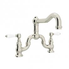 Rohl A1420LPPN-2 - Rohl Country Kitchen Bridge Faucet