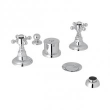 Rohl A1460XCAPC - Kit Rohl Country Bath Five Hole Bidet