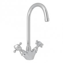 Rohl A1467XMAPC-2 - Rohl Country Kitchen Bar/Food Prep Mixer Faucet 5'' ''C'' Spout