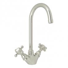 Rohl A1467XMPN-2 - Rohl Country Kitchen Bar/Food Prep Mixer Faucet 5'' ''C'' Spout