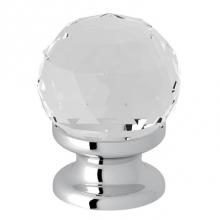 Rohl A1479CAPC - Rohl Country Bath Single Crystal Pull Knob